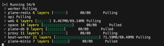 Downloading docker images